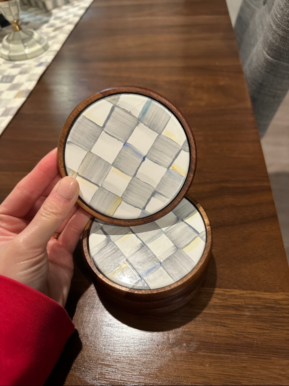 Mackenzie Childs RETIRED Coasters (4)
